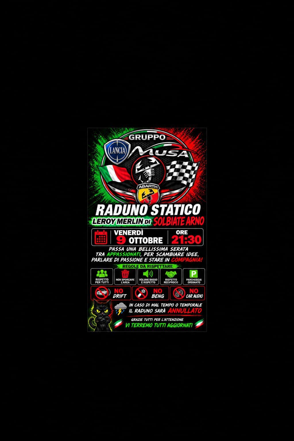 Raduno Statico Lancia Musa Abarth - Leroy Merlin Solbiate Arno