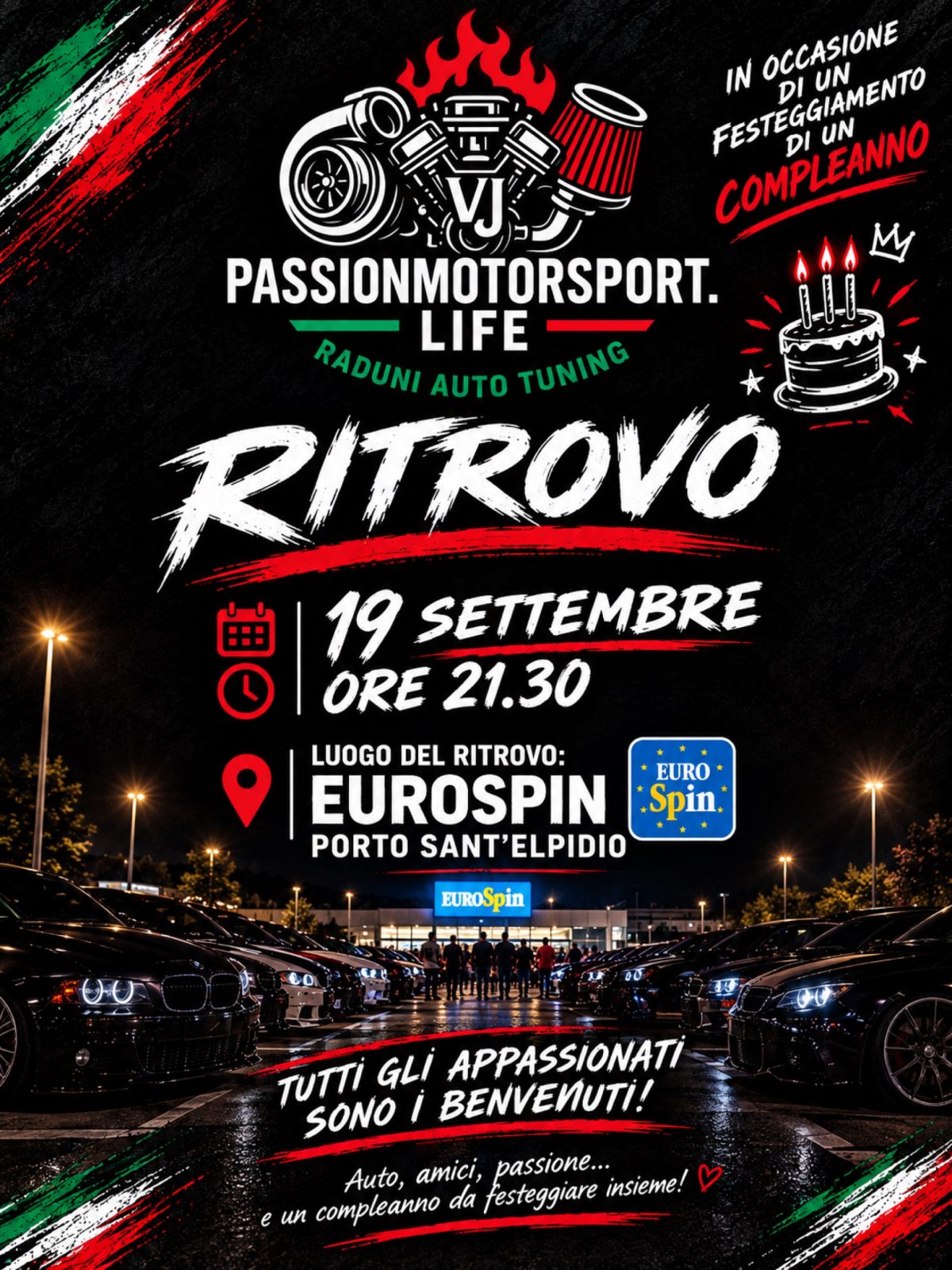 Ritrovo Passionmotorsport.life - Porto Sant'Elpidio