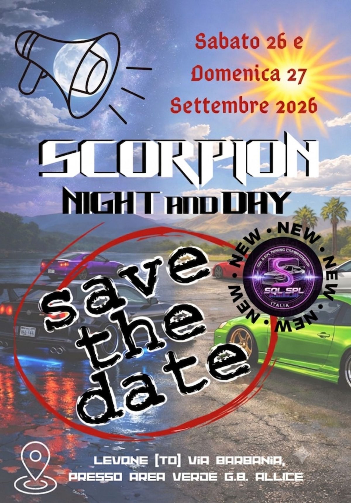 Scorpion Night and Day 2026 - Levone