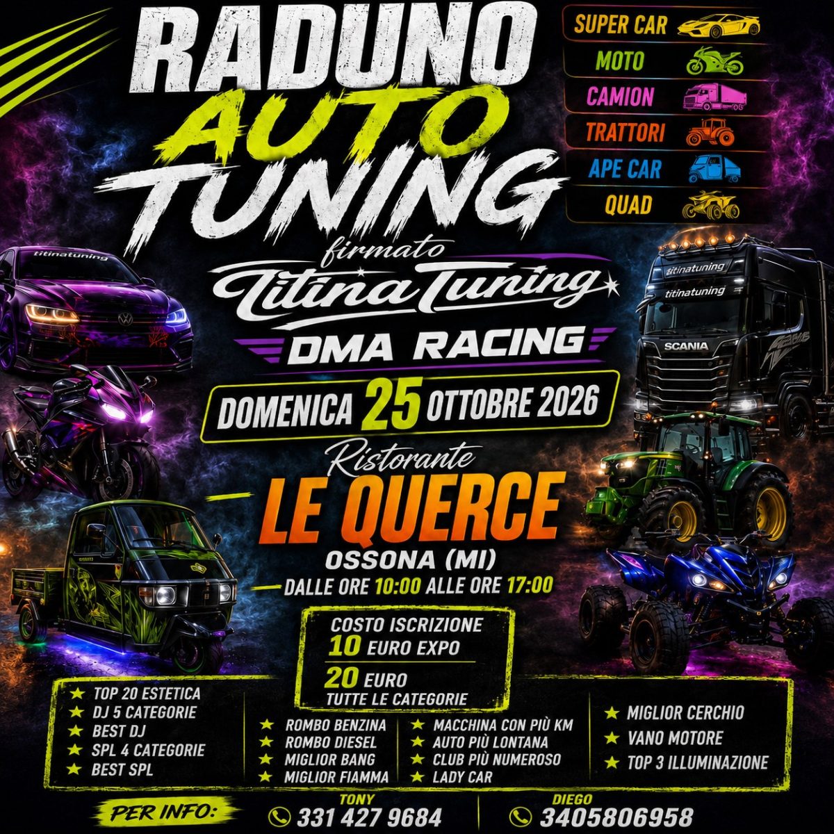 Titinatuning - Raduno Tuning a Ossona