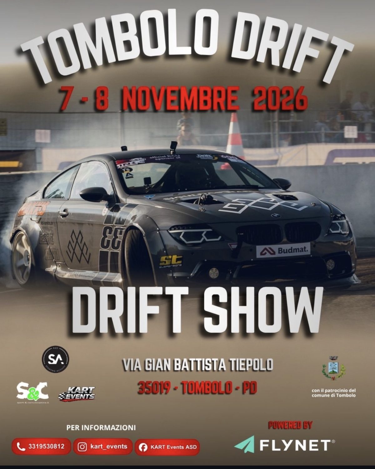 Tombolo Drift - Drift a Tombolo (PD) il sabato 7 novembre 2026