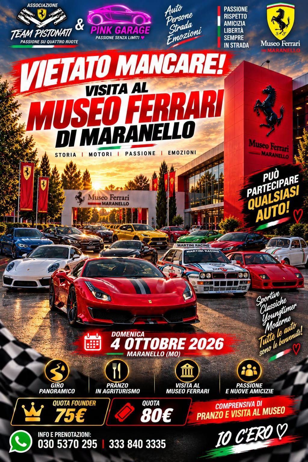 Visita al Museo Ferrari di Maranello