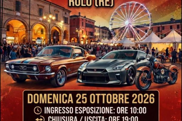 15° Raduno Street Hunters Club - Fiera di San Simone - Rolo - Raduno Statico a Rolo (RE) il domenica 25 ottobre 2026