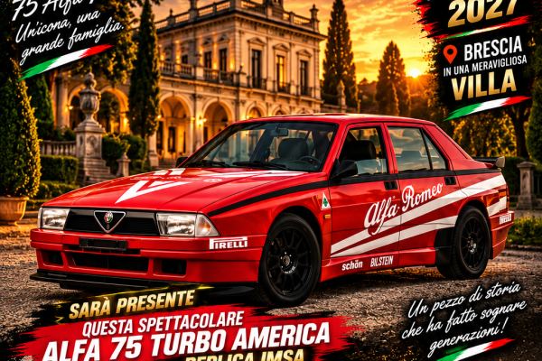 Alfa 75 Experience - Raduno Statico a Rezzato (BS) il domenica 7 marzo 2027