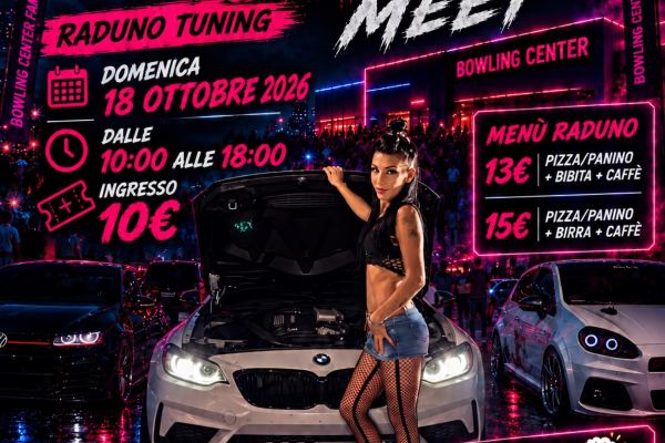 Bowling Cars Meet - Raduno Tuning a Borgo Vercelli - Raduno Statico a Borgo Vercelli (VC) il domenica 18 ottobre 2026