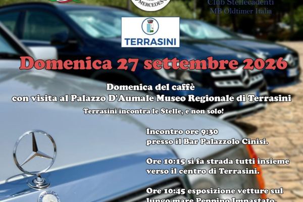 Domenica del Caffè - Terrasini incontra le Stelle - Raduno Statico a Terrasini (PA) il domenica 27 settembre 2026