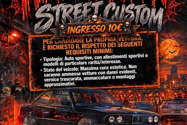 Halloween Street Custom - Rionero in Vulture - Raduno Statico a Rionero in Vulture (PZ) il sabato 31 ottobre 2026