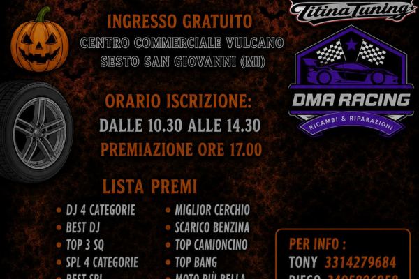 Halloween Titinatuning - Sesto San Giovanni - Raduno Statico a Sesto San Giovanni (MI) il domenica 1 novembre 2026