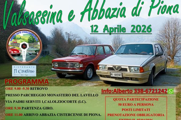 Valsassina e Abbazia di Piona