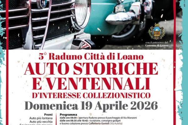 5° Raduno Citta di Loano - Auto Storiche e Ventennali