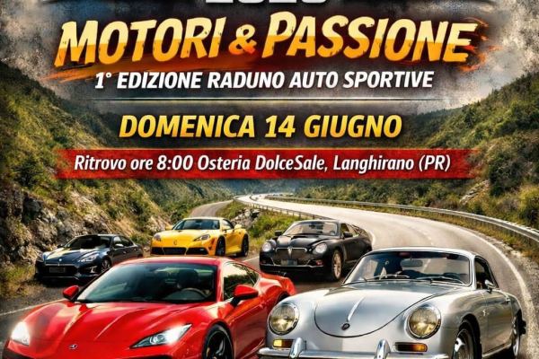 Raduno AR Motor Valley - Auto sportive di ogni genere ed età