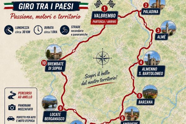Sfilata auto e moto d'epoca -giro tra i paesi-passione motori e territorio
