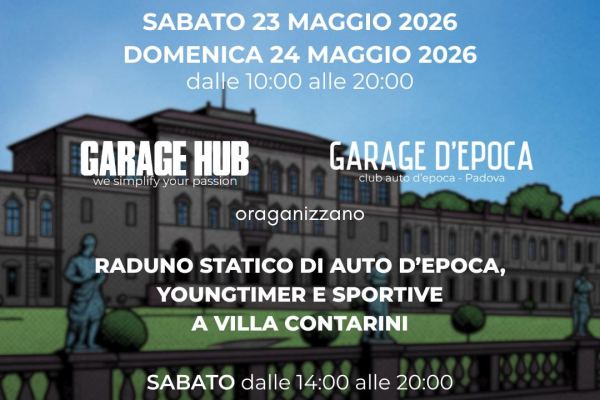 Vintage in Villa - Raduno Statico di Auto d'Epoca, Youngtimer e Sportive