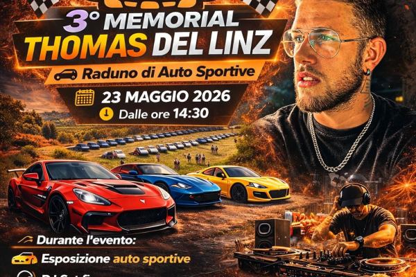 3° Memorial Thomas Del Linz - Raduno di Auto Sportive