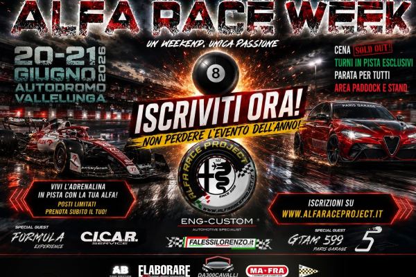ALFA RACE WEEK - 8' Edizione