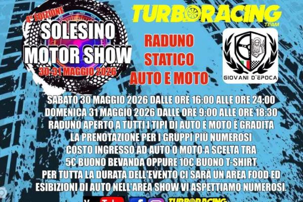 4° Edizione Solesino Motor Show