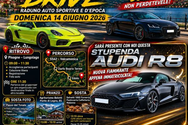VALCAMONICA DRIVE - Raduno Auto Sportive e d'Epoca