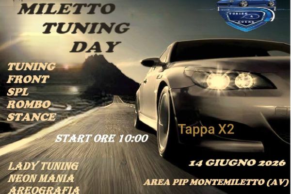 MILETTO TUNING DAY