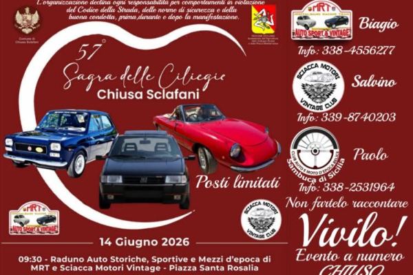 57° Sagra delle Ciliegie Chiusa Sclafani