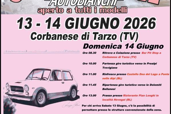 8° RADUNO AUTOBIANCHI A112 aperto a tutti i modelli