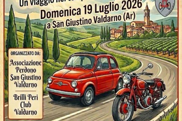14° Raduno di Moto e Auto d'Epoca a San Giustino Valdarno (AR)