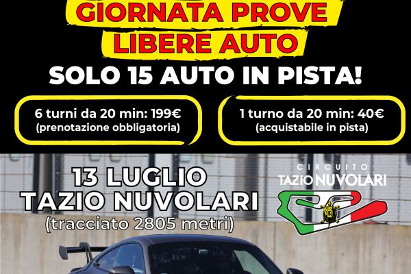 Prove libere - 13 luglio - Tazio Nuvolari (PV) 2805