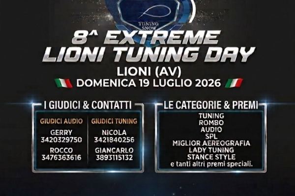 8° Extreme tuning Lioni