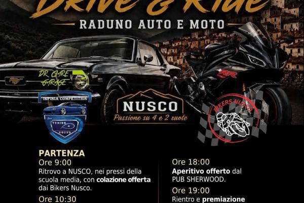 Nusco Drive & Ride - Raduno Auto e Moto