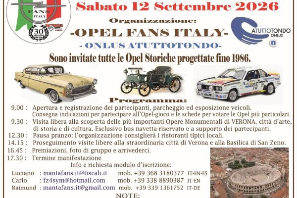 XIII° OPEL Meeting Internazionale