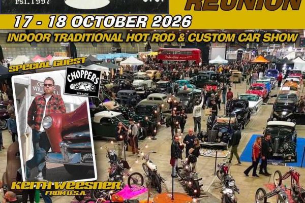 14° Rockin Roddin Reunion - Fiere a Brescia (BS) il sabato 17 ottobre 2026
