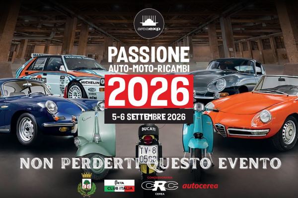 Passione Auto-Moto-Ricambi 2026