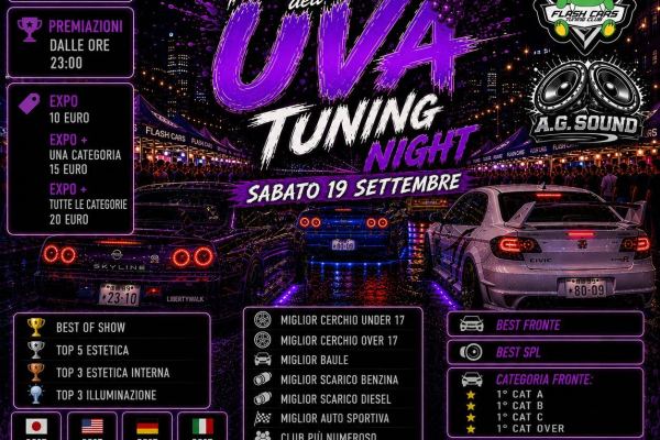 2ª Festa dell'Uva Tuning Night