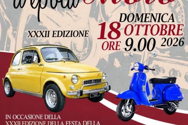 IX Raduno Auto & Moto d'Epoca - Valle di Maddaloni - Auto d'Epoca a Valle di Maddaloni (CE) il domenica 18 ottobre 2026