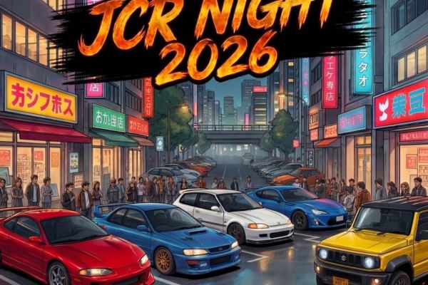 JCR Night 2026 - Seconda Edizione - Roma - Raduno Statico a Roma (RM) il sabato 19 settembre 2026
