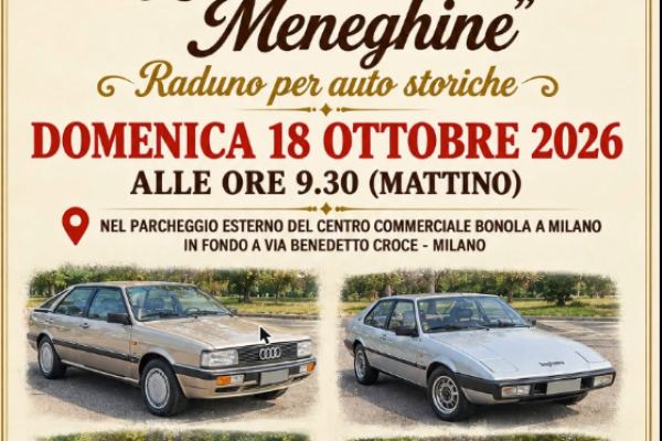 Le Classiche Meneghine - Raduno per Auto Storiche - Milano - Auto d'Epoca a Milano (MI) il domenica 18 ottobre 2026