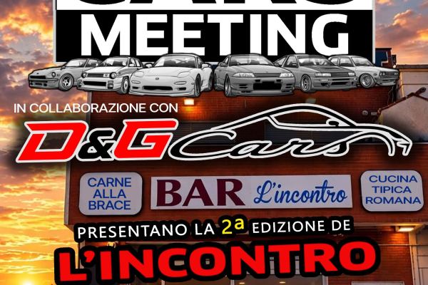 L'INCONTRO – 2ª Edizione - Raduno Statico a Pomezia (RM) il sabato 26 settembre 2026