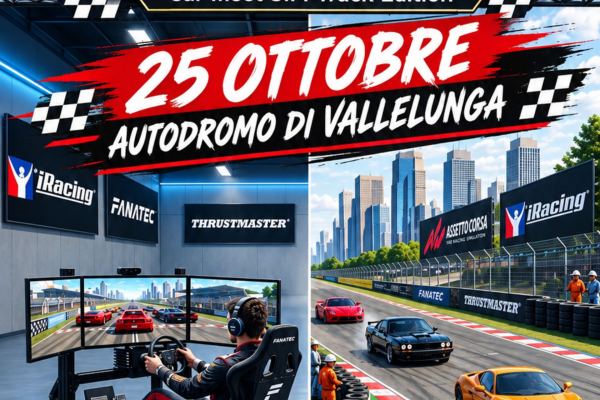 Mid Night Car Meet - SIM & Track Edition - Vallelunga - Raduno Dinamico a Campagnano di Roma (RM) il domenica 25 ottobre 2026
