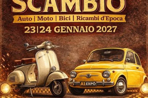 Mostra Scambio Auto Moto Bici Ricambi d'Epoca - Caserta (IX Edizione) - Fiere a San Marco Evangelista (CE) il sabato 23 gennaio 2027