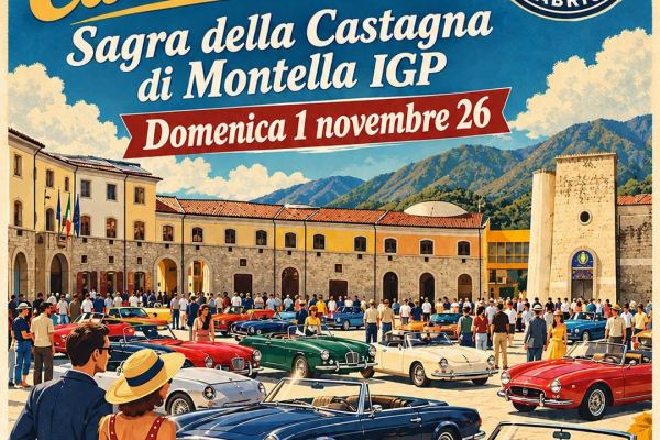 Mostra Statica Cabrio & Spider - Raduno Statico a Montella (AV) il domenica 1 novembre 2026