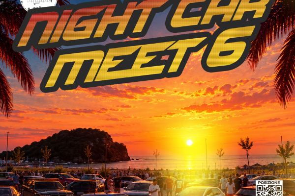 Night Car Meet 6 - Praia a Mare - Raduno Statico a Praia a Mare (CS) il sabato 17 ottobre 2026