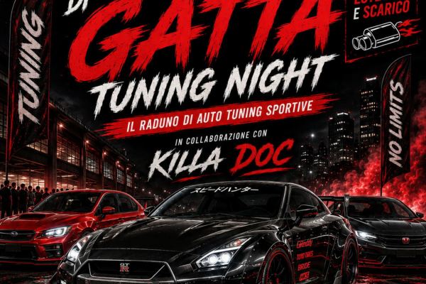 Occhi di Gatta Tuning Night by KillaDoc - Raduno Statico a Sant'Ilario d'Enza (RE) il sabato 24 ottobre 2026