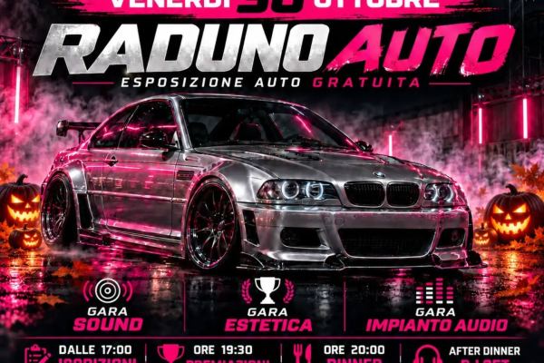 Raduno Auto - MiDà Social Pub - Raduno Statico a Montecassiano (MC) il venerdì 30 ottobre 2026
