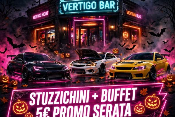 Raduno di Halloween Bar Vertigo - Raduno Statico a Parma (PR) il venerdì 30 ottobre 2026