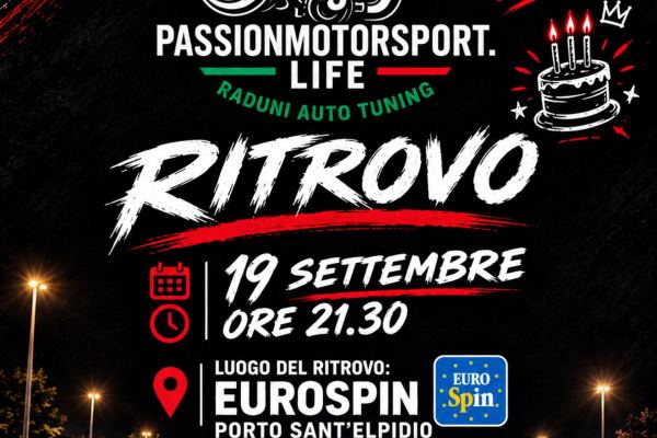 Ritrovo Passionmotorsport.life - Porto Sant'Elpidio