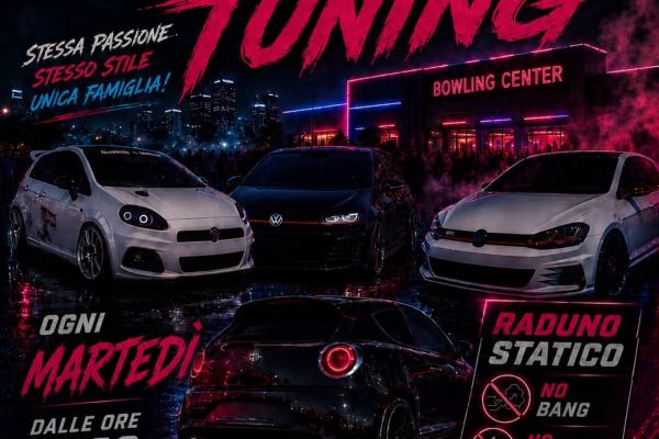 Ritrovo Tuning - Bowling Cars Meet - Raduno Statico a Borgo Vercelli (VC) il martedì 29 settembre 2026