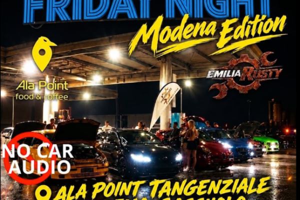 Rusty Friday Night - Modena Edition - Raduno Statico a Modena (MO) il venerdì 16 ottobre 2026