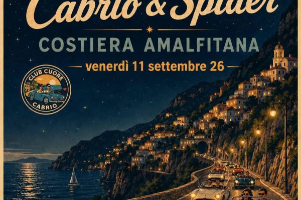 Tour Serale Cabrio & Spider - Costiera Amalfitana