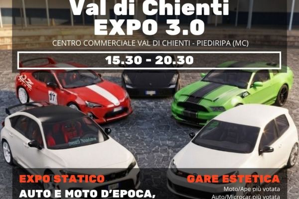 Val di Chienti EXPO 3.0 - Raduno Statico a Piediripa (MC) il domenica 4 ottobre 2026
